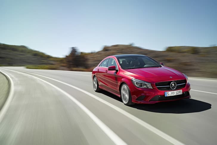 Mercedes CLA compact saloon photo gallery